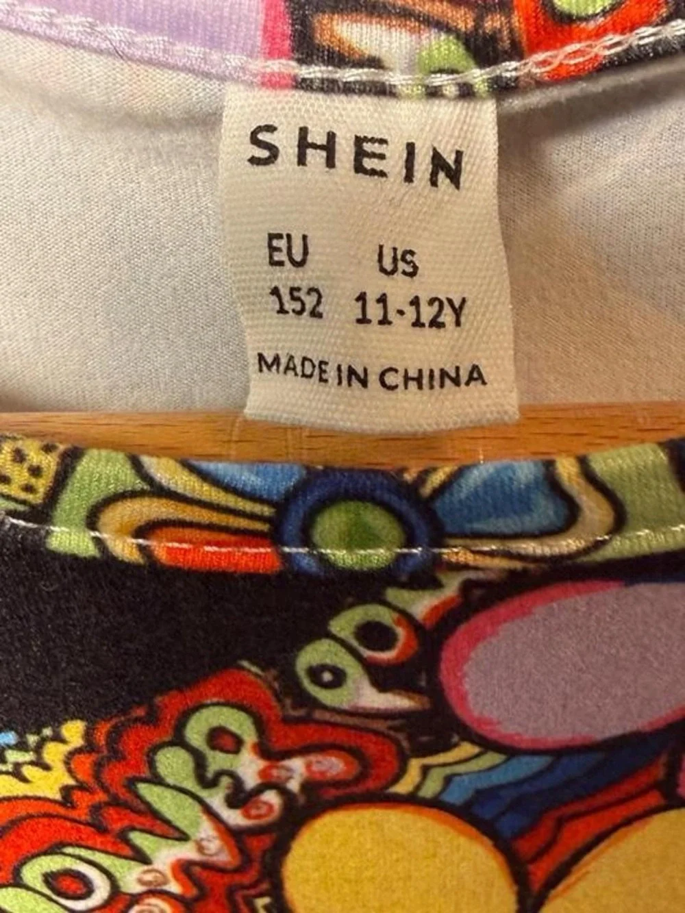 SHEIN Multicolor Psychedelic Print Sleeveless Dress
